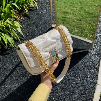 

Solid Color Crossbody Bag for Women 2020 Fashion Messenger Shoulder Chain Bag Ladies Purses and Handbags Channels Handbags cc gg