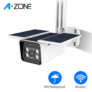 

Wireless Rechargeable Battery 1080P Camera with Solar Panel Outdoor Waterproof Home Security Camera Wifi PIR Motion solar camera