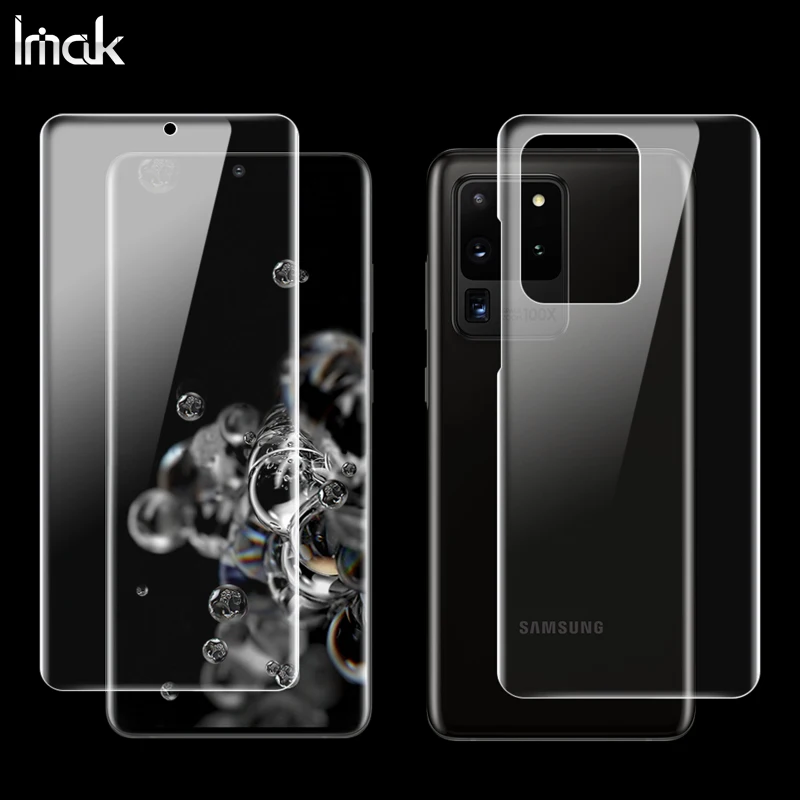 Для samsung A51 защитная пленка IMAK Hydrogel III Передняя 0 15 мм из мягкого ТПУ для Galaxy не