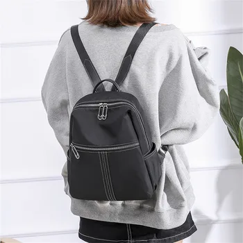 

2020 Xiniu Women Backpack Solid Little Capacity Leather Handbag Soft Face Fashion Retro College Female Backpack рюкзак женский