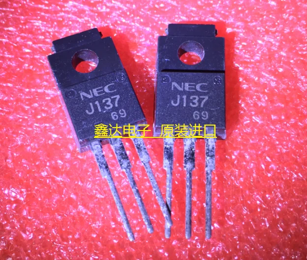 

10pcs/lot 2SJ137 J137 TO-220F