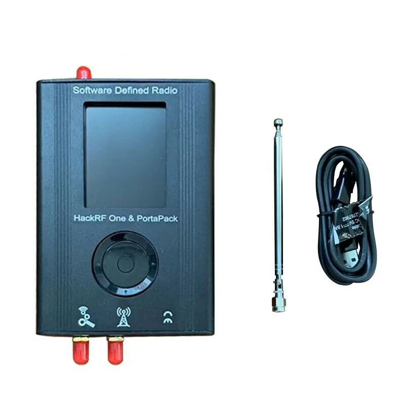 

PortaPack Porta Pack + HackRF One SDR + Case +Antenna 0.5PPM TXCO GPS Simulator
