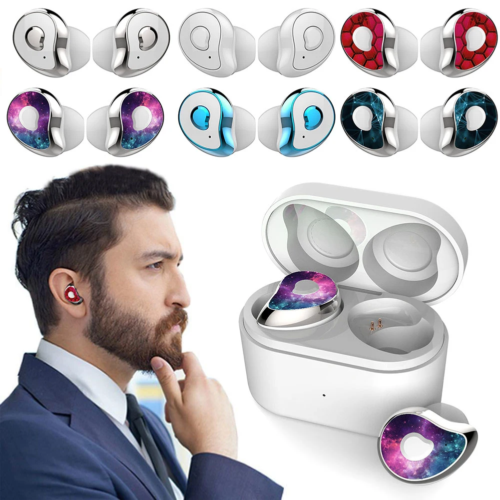 

Wireless Headphone TWS 5.0 Bluetooth Headphone 3D Stereo Wireless Earphone with Dual Microphone for Iphone11 pro max
