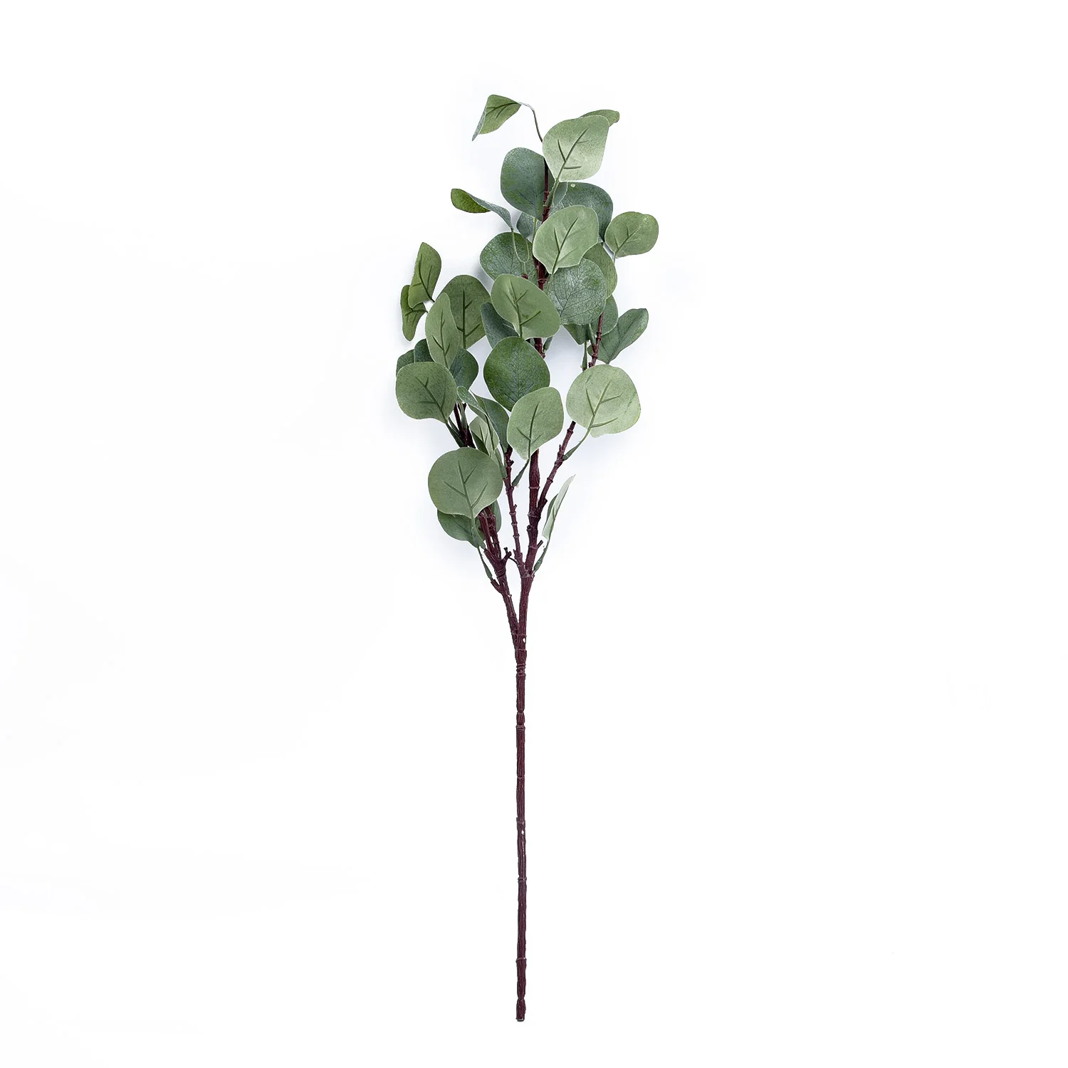 65 см искусственные зеленые листья эвкалипта зеленые растения шелковые цветы скандинавские для дома Свадебные украшения DIY ВЕНОК