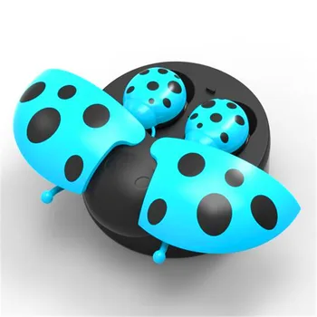 

Beetles Cartoon Earphones Touch Earbuds Tws True Wireless Head Phones Set Fanny Bluetooth Earphone 5.0 Ear Buds Headset Gamer