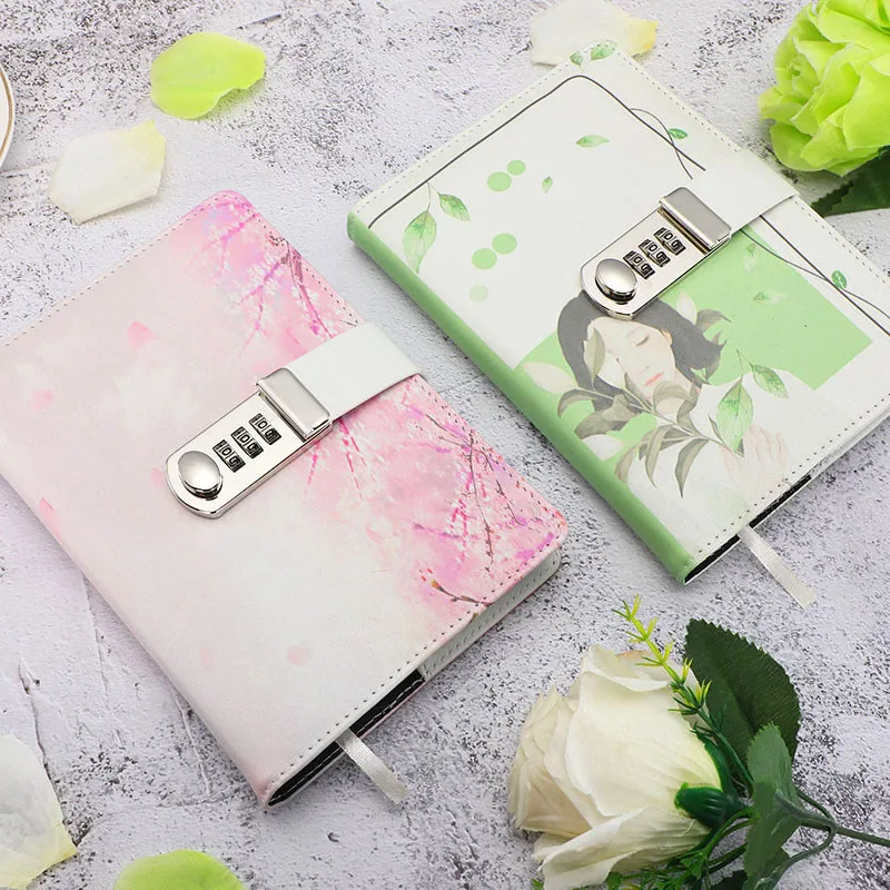 

2020 Agenda This A5 Cute Notebook With Lock Notepad Password This Student Diary Retro Handbook This Week Plan Travel Diary Books