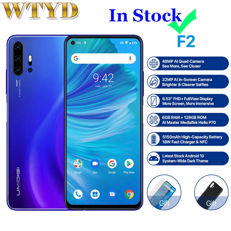 umidigi F2 使用数回　超美品