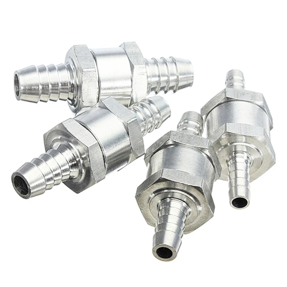 Aluminum Fuel Check valve for fuel system (gasoline diesel)-6mm, 8mm, 10mm, 12mm, 14mm, 16mm fuel check valve