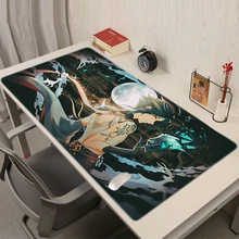

Mouse Pads Pc Accessories Gaming Mats for Genshin Impact Mausepad Anime Cute Pad Table Mat Gamer Keyboard Rug Girl Mousepad Desk