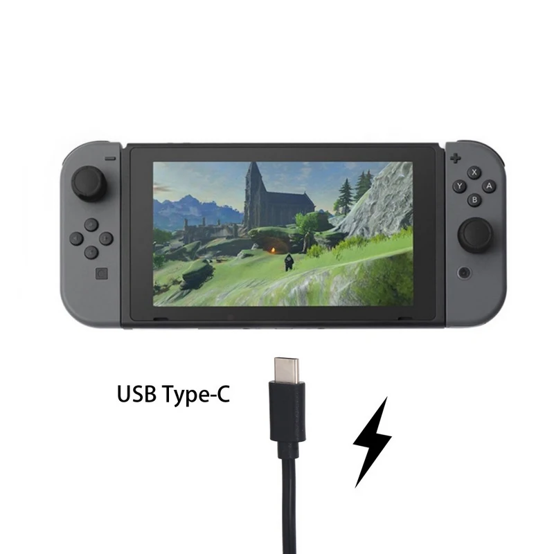 

1.8M USB Charging Cable For Nintend Switch NS NX Game Console Data Charger Power Cable Type-C For Nintend Switch NS Accessories