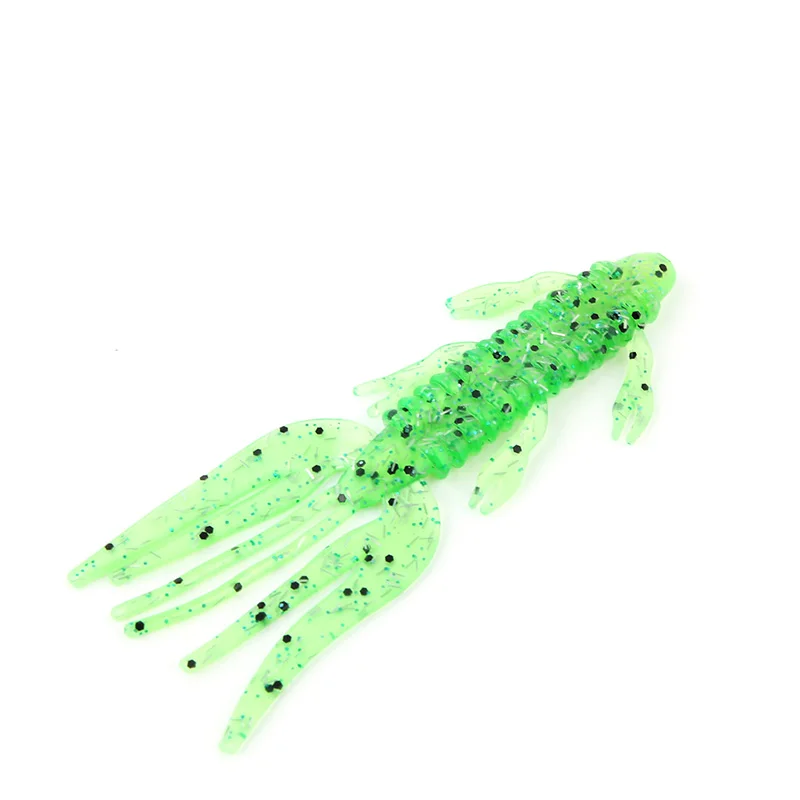 

Ardea soft lures for fishing grub 10pcs/lot 90mm 3.7g silicone jigging wobbler artificial grub crankbait