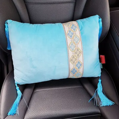 waist cushion Игрушек! Милая плюшевая игрушка с героями мультфильмов; мягкая подушка для шеи и автомобиля; Подушка на талию; подарок на день рождения и Рождество; 1p - Цвет: waist cushion