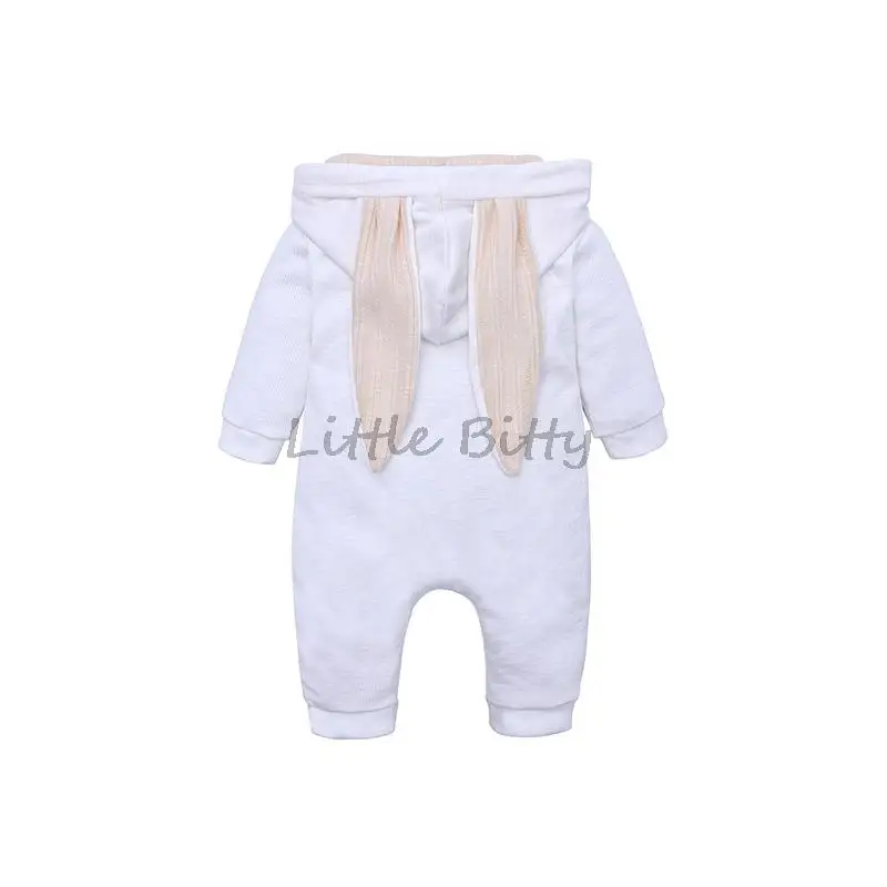 Baby Bodysuits made from viscose  New Hooded Baby Rompers Rabbit Ear For Babies Boys Girls Clothes Romper Newborn Jumpsuit Infant Costume Baby Outfits Clothing cool baby bodysuits	