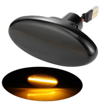 

2pcs LED Car Side Turn Light Gradient Signal Lamp For Mazda 2 DY DE Alexa 3 BK BL Demio 5 GR Premacy 6 GG GY BT-50 CD MPV LW