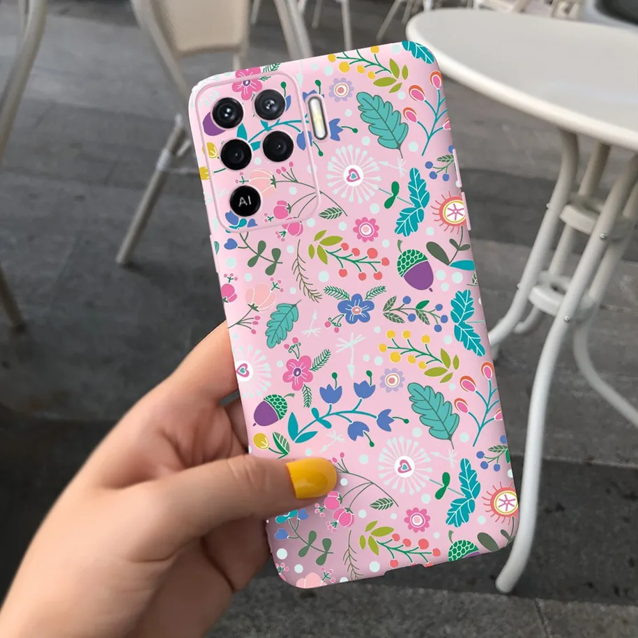 For OPPO A94 5G Case Shockproof Soft Silicone Love Heart Back Cover For OPPO A94 CPH2203 Phone Cases OPPOA94 5G A 94 6.43" Funda best iphone wallet case Cases & Covers