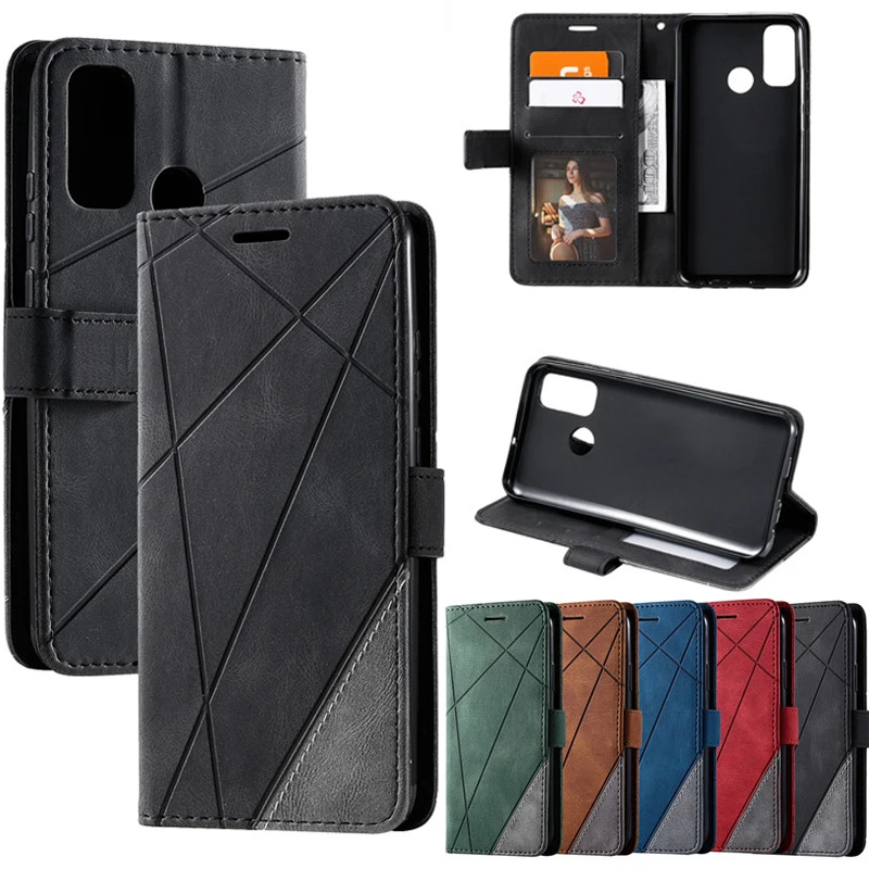 

PSmart 2020 Case on Etui Huawei P Smart 2020 6.21" Cover Soft Flip Leather Cases Huawei P Smart 2019 Coque Wallet Phone Covers