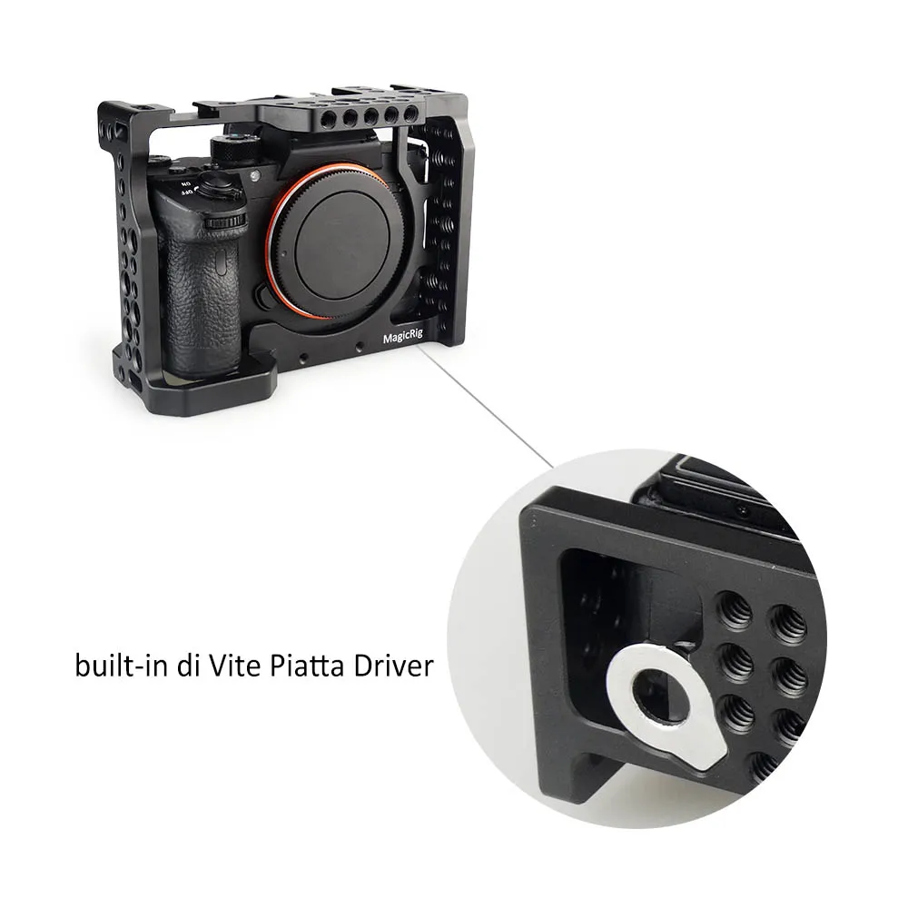 Клетка MAGICRIG для DSLR камеры с верхней ручкой Sony A7II /A7III /A7SII /A7M3 /A7RII /A7RIII быстросъемный