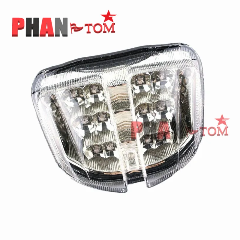

For Suzuki GSXR600 GSXR750 GSXR 600 750 2006 2007 K6 Chrome Rear Tail Light Brake Turn Signals Integrated Light Motorcycle light