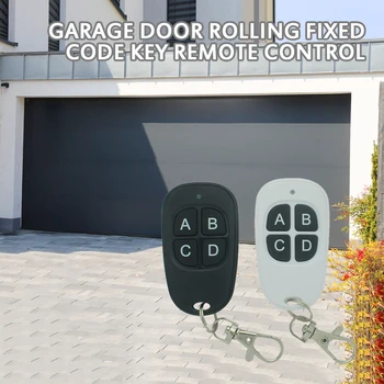 

4 Channel Electric Cloning Gate Garage Door Auto Key Wireless 433Mhz Remote Control Copy Code Remote Garage Command Opener
