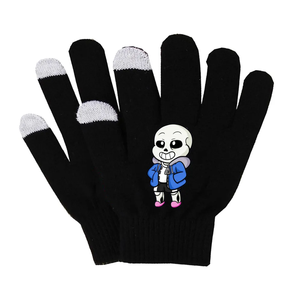 Игра «Undertale» перчатки унисекс пальчиковые хлопковые теплые перчатки нескользящие перчатки с сенсорным экраном перчатки для пальцев - Цвет: 10