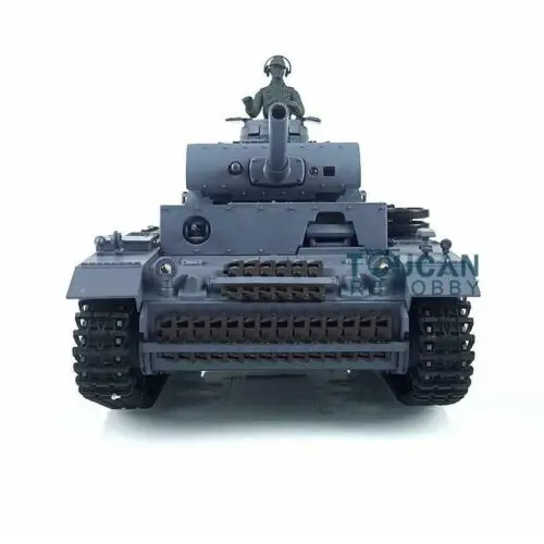 1/16 Henglong 6 0 Пластик Пособия по немецкому языку Panzer III L RTR Р/У танки 3848 Сталь редуктор