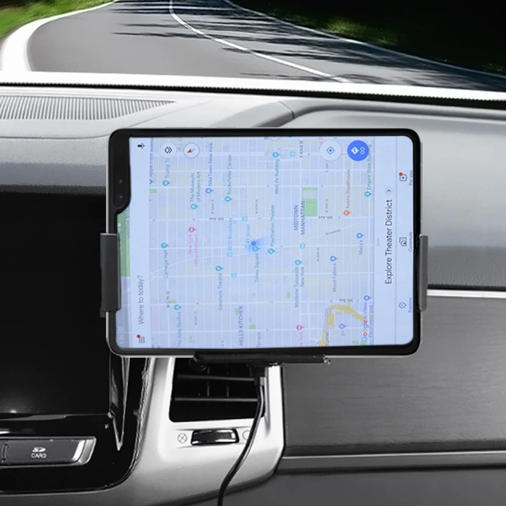 15W Wireless Car Charger Auto Clamping Phone Mount Holder For VIVO X