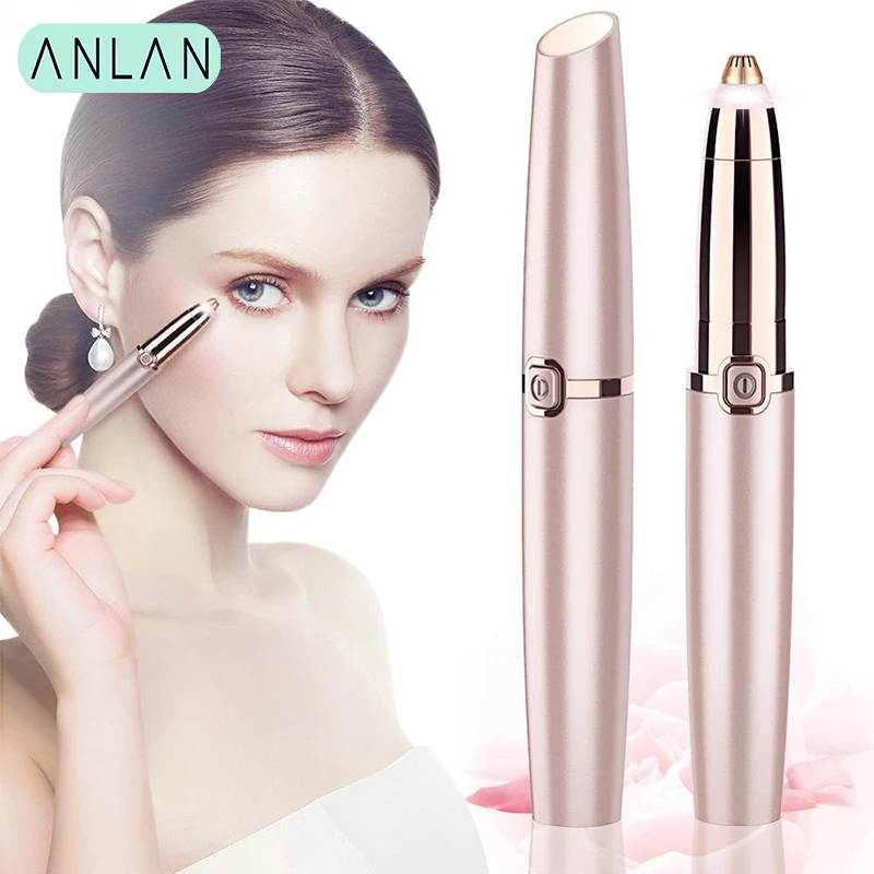 

Eyebrow Trimmer Epilators Lipstick Brows Pen Hair Remover Epilator Shaver Razor Instant Painless Eyebrow Razor Epilator Portable