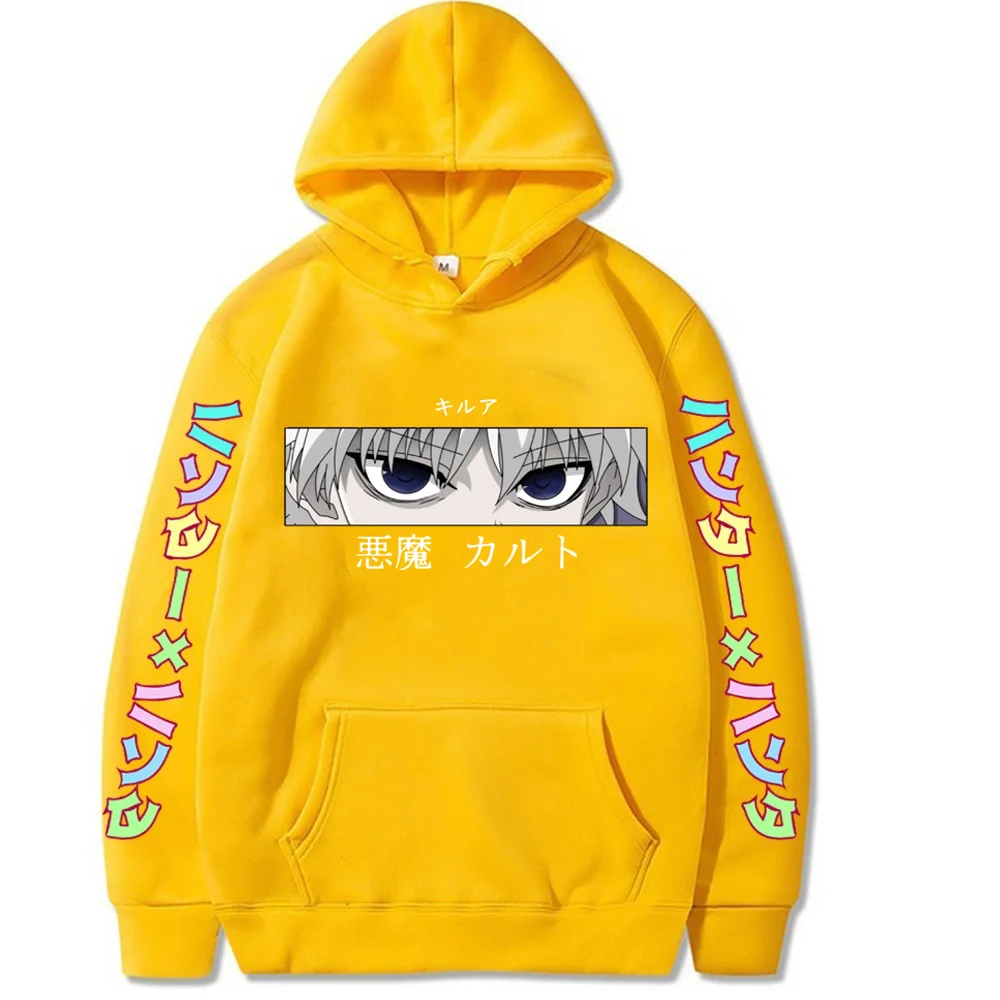 Мужская толстовка Hunter X Hisoka Sweatshier Kurapika GON Свободные Искусственные
