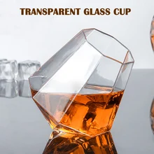 Хрустальная домашняя прозрачная стеклянная чашка летняя чашка для сока молока JS22