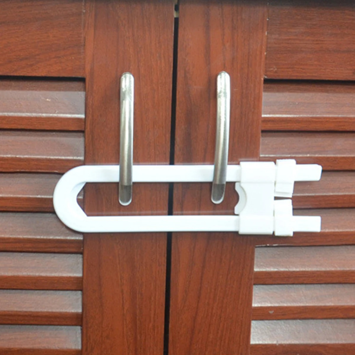 5 шт./лот замок для ящиков, дверей, шкафов, замков безопасности для маленьких детей, АБС-пластик, u-образные замки в форме, защита для младенцев