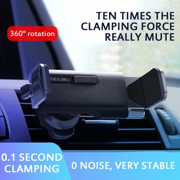 

2 Colors Car Phone Aluminum Alloy Mini Bracket Mobile Phone Holder 360 Degree Rotation Mobile Phone Bracket Instantly Fixed