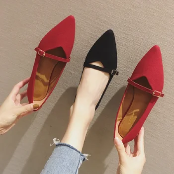 

Scoop shoes 2020 spring new pointed shallow mouth low heel wedding shoes wild mid-heel work women's single shoes
