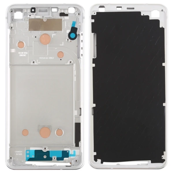 Repair Parts For LG G6 Front Housing LCD Frame Bezel Plate for LG H870 H970DS H872 LS993 VS998 US997 Mobile Phone Replace Parts - Цвет: Silver