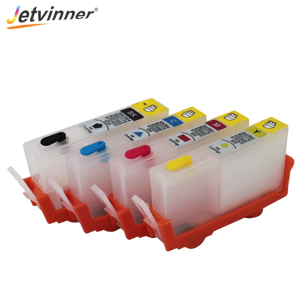 4-color For HP 670 Refillable ink cartridge With Arc Chips for HP670 Deskjet 3525 4615 4625 5525 Printer printer supplies ink cartridge inkjet ink cartridge