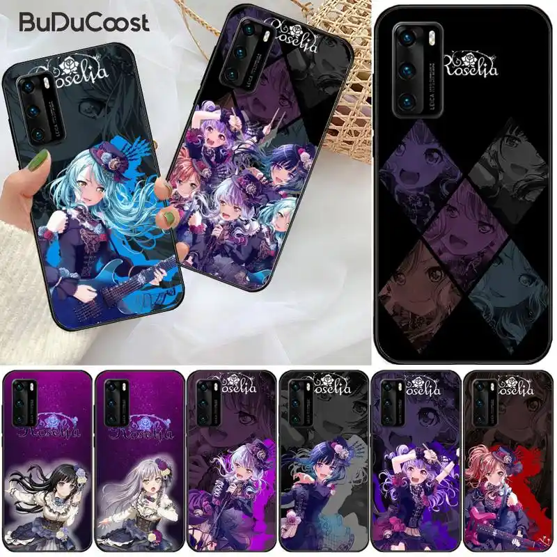 Cuci Anime Bang Dream Roselia Coque Shell Phone Case For Huawei P9 10 30 40 P Smart lite 19 P30 Lite Pro P9 Lite 17 Phone Case Covers Aliexpress