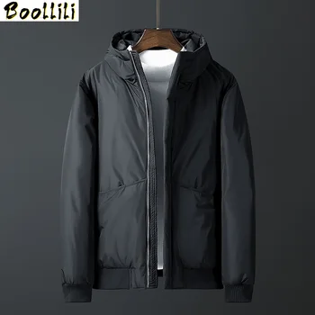 

2020 Short Tide Men's Hooded Down Jacket Winter Youth Korean Version of The Slim Casual Men's Thick Coat To Keep Warm Coats