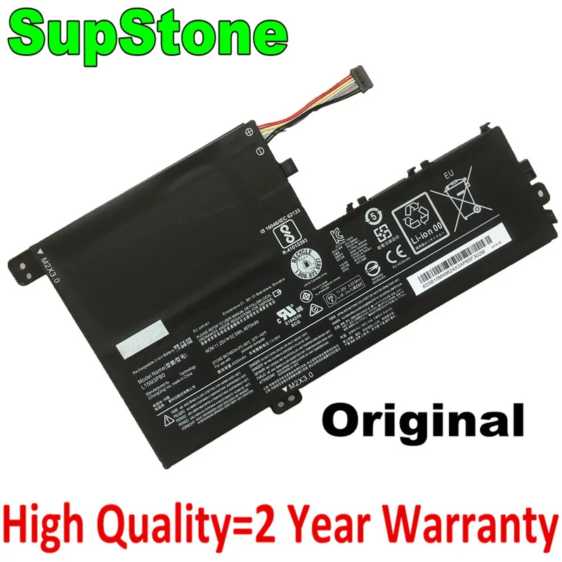 Batteria Supstone Muslimatexayb Per Lenovo Yoga 520-14Ikb,Ideapad 320S-15Ikb,Flex 4 1470,1570,1480,330S-15Arr,14Ast L15C3Pb1