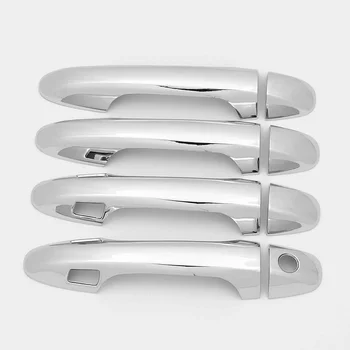 

For Toyota Highlander 2015 2016 2017 2018 2019 New Chrome Side Door Handle Cover Trim Car Sticke Accessories
