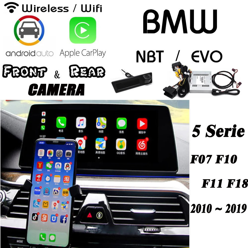 Carplay box для BMW 5 серия F07 F10 F11 F18 2010~ декодирование задней передней камеры Android Авто адаптер Интерфейс дисплей