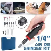 1/4 Пневматическая угловая шлифовальная машина, пневматический шлифовальный станок, мини-Портативные Инструменты, отрезной полировщик, мельница, Гравировальный набор инструментов, Новинка