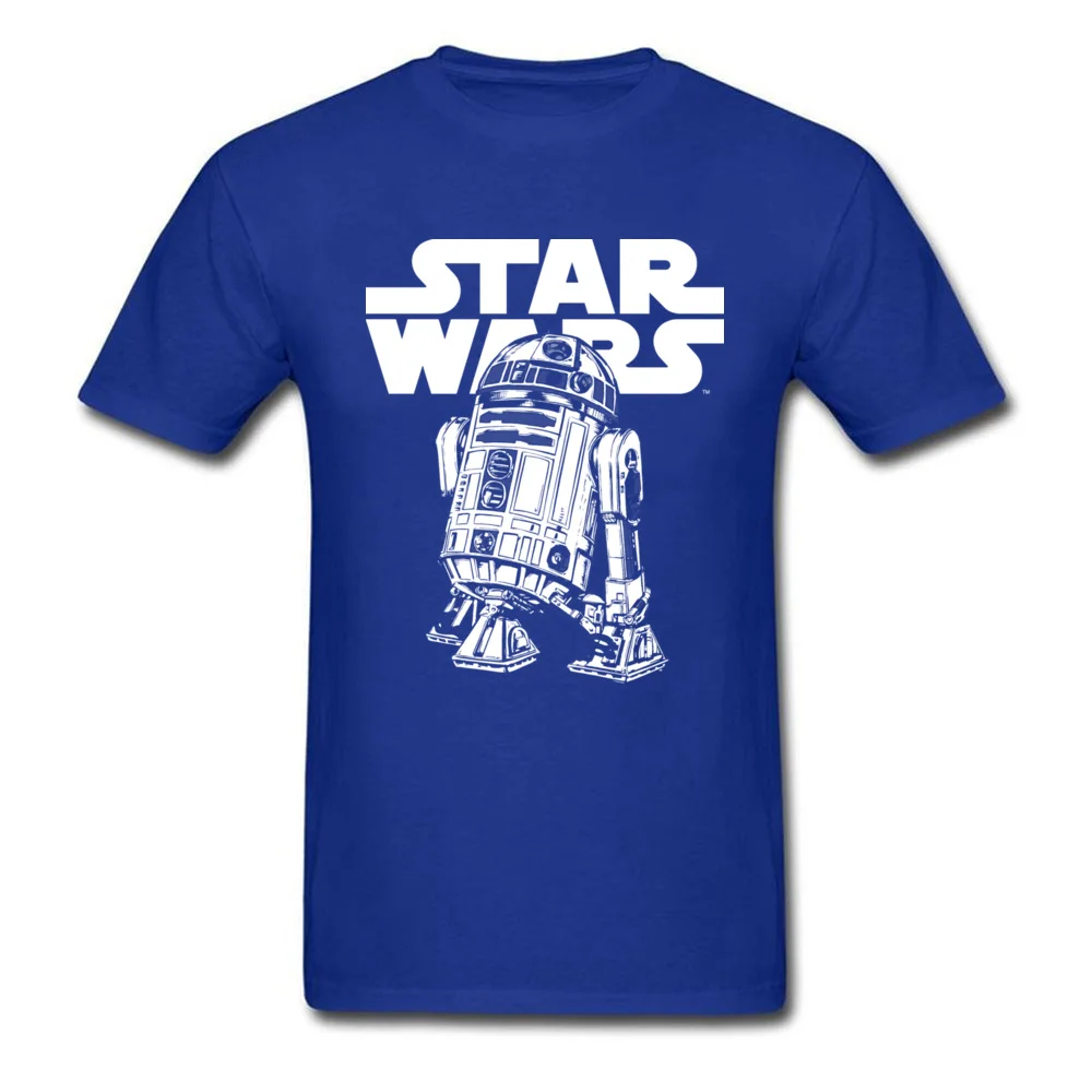 Shirt Robot Printed R2D2 Punk Tshirt 