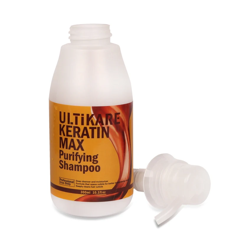 Helpful for Brazilian Keratin Treatment 300ML Purifying Shampoo Deep Cleansing Hair Care Product