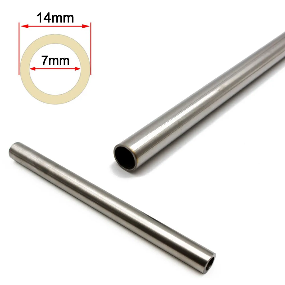 

304 Stainless Steel Tube Precision Pipe OD14x3.5mm Outer diameter 14mm wall thick 3.5mm inner diameter 7mm