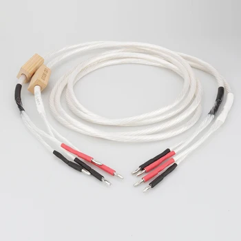 

Hifi Hi-End 100% new 2 to 2 banana to banana plug connector speaker cable