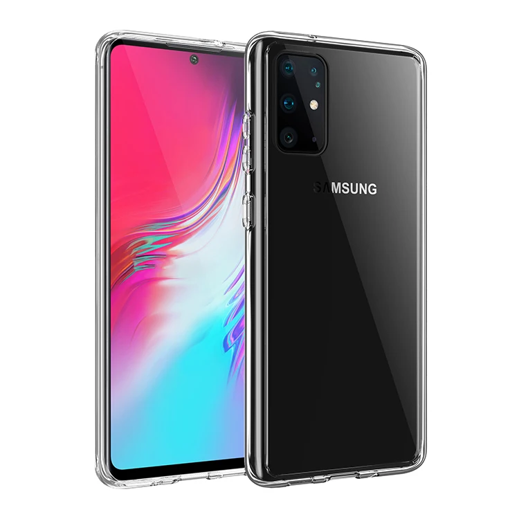 200 шт Для samsung A80 A90 чехол кристально чистый противоударный ТПУ+ жесткий акриловый чехол для samsung M10