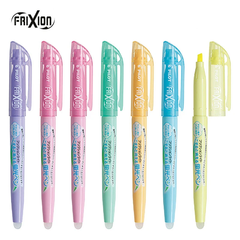 6 шт. флуоресцентные чернила для письма|erasable highlighter|fluorescent penhighlighter eraser |
