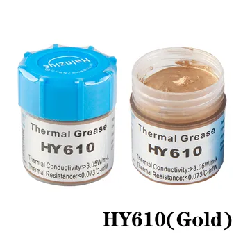 

HY610 37g 3.05W/m-k LED spotlight source radiator CPU GPU processor Cooling Cooler Radiator Thermal Grease composite grease