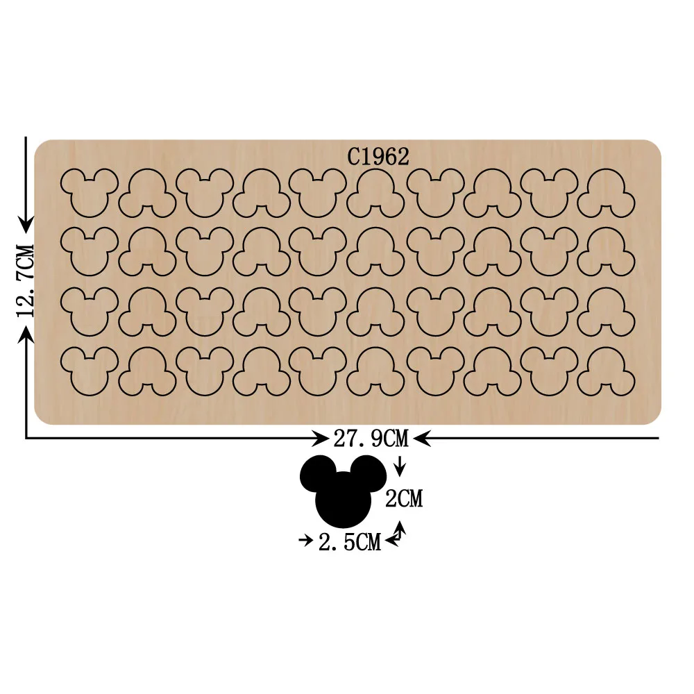 

New Wooden die Scrapbooking C1962 Cutting Dies