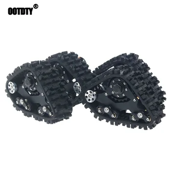 

RC Tracks Wheel Sandmobile Conversion Snow Tire for 1/10 SCX10 D90 Car