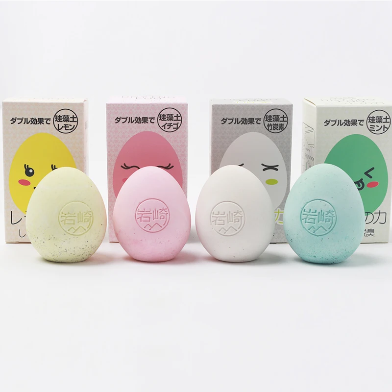 Refrigerator Deodorizing box Non-chemical Diatomite Deodorizer Odor Eliminator Air Purifier Fishy Musty Moisture Remover refrigerator deodorant